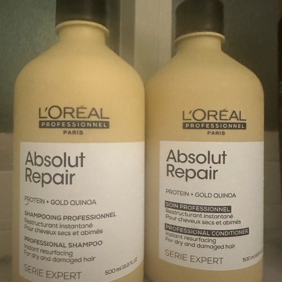 L'Oreal Professionnel Absolut Repair Shampoo and Conditioner Set - Picture 1 of 1
